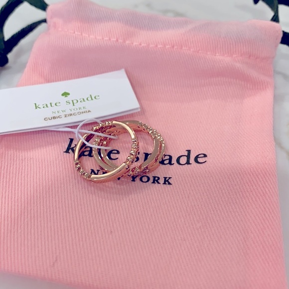 kate spade New York Cubic Zirconia Ring Set